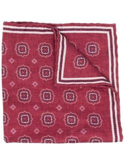 Brunello Cucinelli geometric-print pocket-square