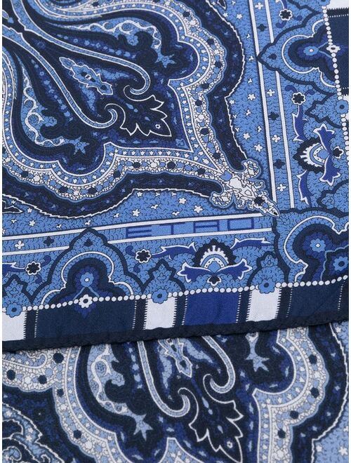 ETRO paisley-print pocket square