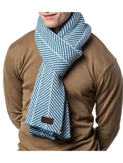 Gallery Seven Winter Scarf for Men, Soft Knit Scarves, in an Elegant Gift Box