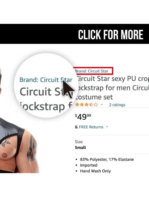 Circuit Star sexy PU crop top underwear jockstrap for men Circuit Party police halloween costume set