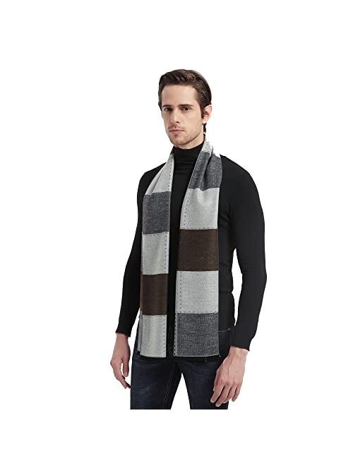 EP Mode Men's Winter Scarf, Cashmere Feel, Super Soft & Warm