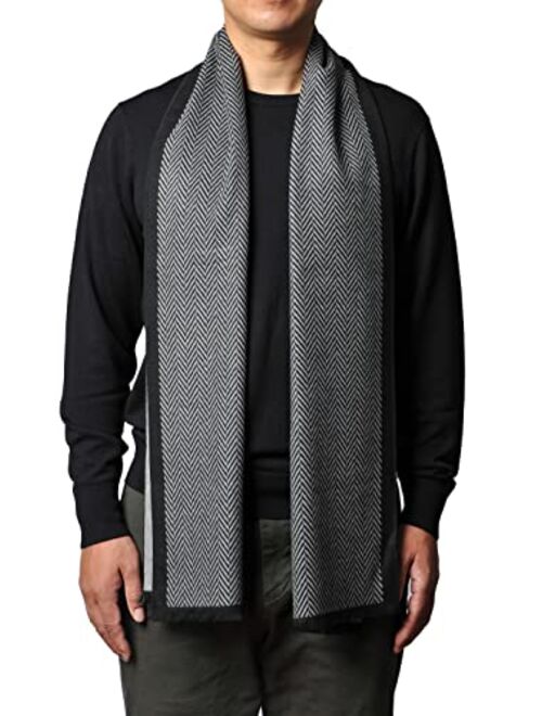 EP Mode Men's Winter Scarf, Cashmere Feel, Super Soft & Warm