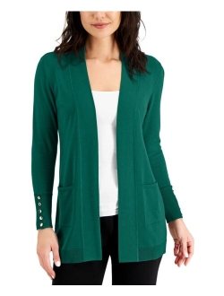 JM Collection JM COLLECTION Open-Front Cardigan, Created for Macy's