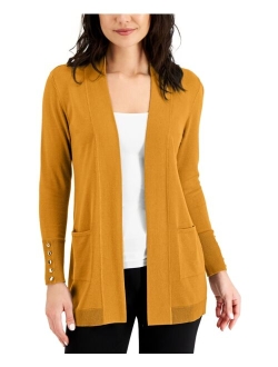 JM Collection JM COLLECTION Open-Front Cardigan, Created for Macy's