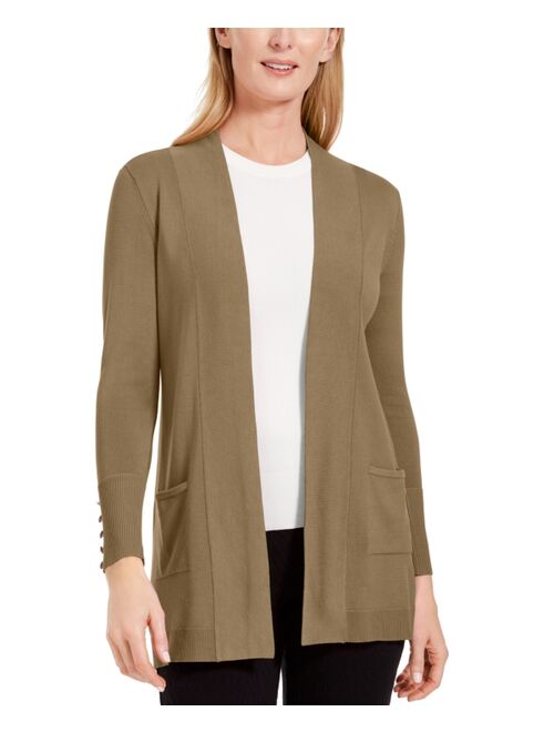 JM Collection JM COLLECTION Open-Front Cardigan, Created for Macy's