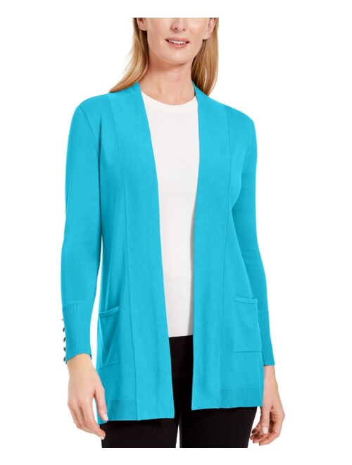 JM Collection JM COLLECTION Open-Front Cardigan, Created for Macy's