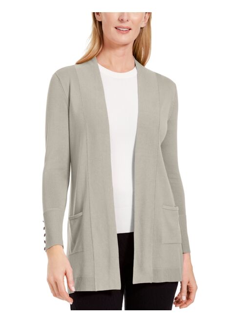 JM Collection JM COLLECTION Open-Front Cardigan, Created for Macy's