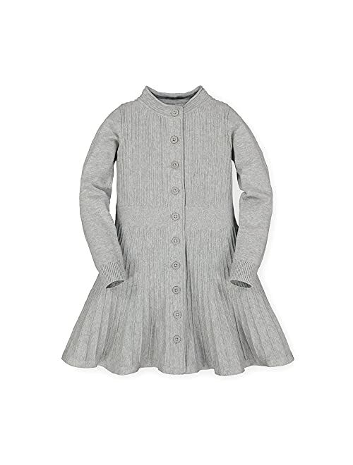 Hope & Henry Girls French Blocked Sweater Dress, Infant