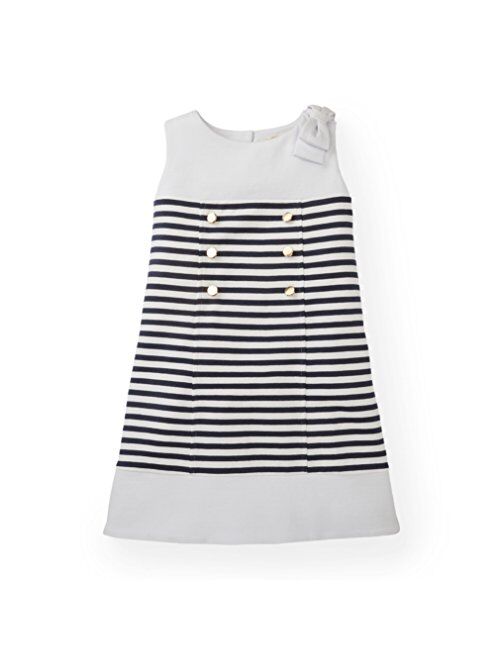 Hope & Henry Girls' A-Line Ponte Knit Dress, Infant