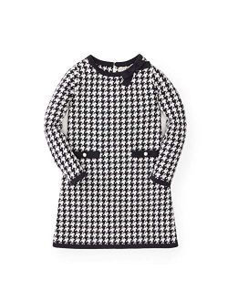 Girls' Bow Detail Sweater Dress, Kids