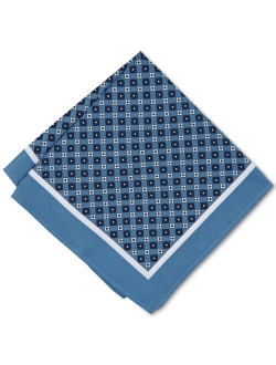 Men's Solid Medallion Pocket Square, Created for Macy's