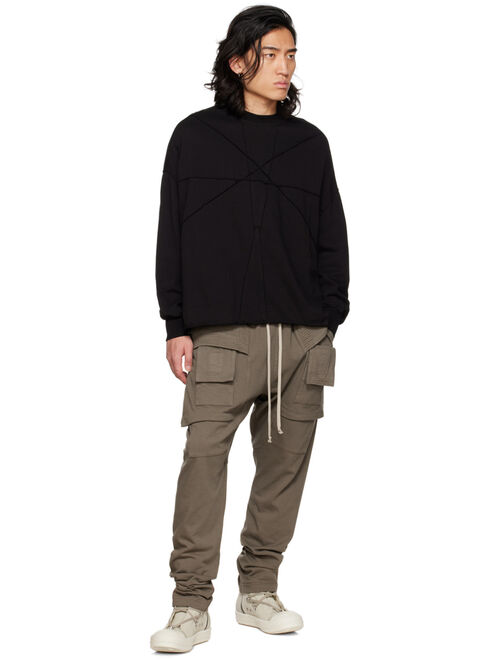 RICK OWENS DRKSHDW Gray Creatch Cargo Pants