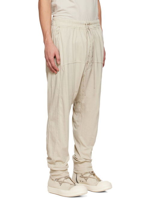 RICK OWENS DRKSHDW Off-White Prisoner Drawstring Lounge Pants