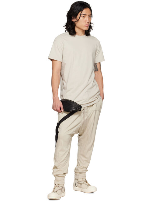 RICK OWENS DRKSHDW Off-White Prisoner Drawstring Lounge Pants