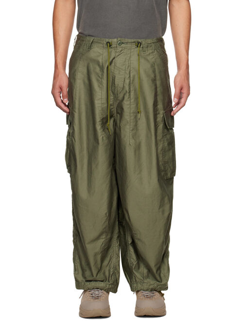 NEEDLES Green H.D. Trousers