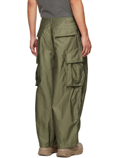 NEEDLES Green H.D. Trousers