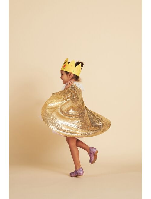 Meri Meri Gold Sparkle Cape Costume