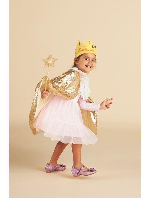 Meri Meri Gold Sparkle Cape Costume