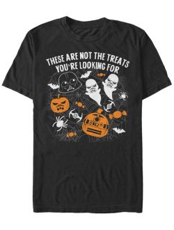 FIFTH SUN Star Wars Men's Happy Halloween Treats Short Sleeve T-Shirt