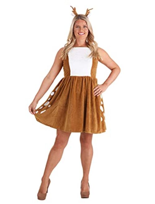 Fun Costumes Women's Dazzling Deer Costume Deer Dress Outfit