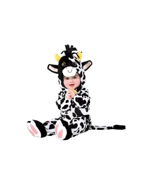 AMSCAN Baby Boys and Girls Mini Moo Costume