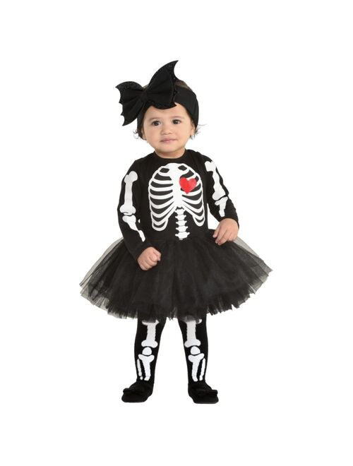 AMSCAN Baby Boys and Girls Baby Bones Costume Set