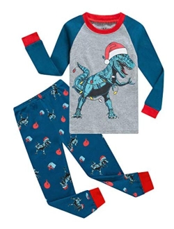 Dolphin&Fish Boys Pajamas Kids Clothes Toddler Pjs Sets Cotton Sleepwears