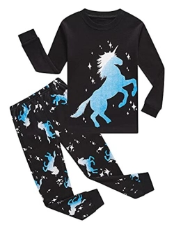 Dolphin&Fish Boys Pajamas Kids Clothes Toddler Pjs Sets Cotton Sleepwears