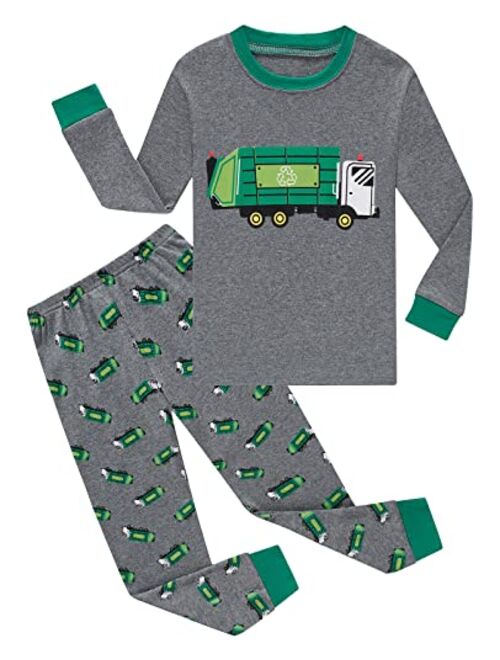 Dolphin&Fish Boys Pajamas Kids Clothes Toddler Pjs Sets Cotton Sleepwears