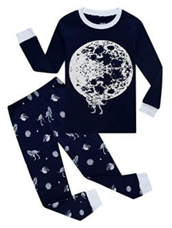 Barara King Little Big Boys Pajamas 100% Cotton Kids Pjs Sets