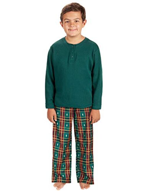 PajamaGram Kids Christmas Pajamas - Flannel Pajamas