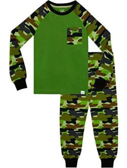 Harry Bear Boys' Camouflage Pajamas