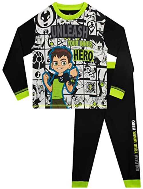 Ben 10 Boys' Aliens Pajamas