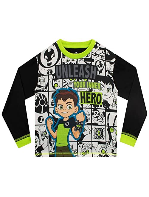 Ben 10 Boys' Aliens Pajamas