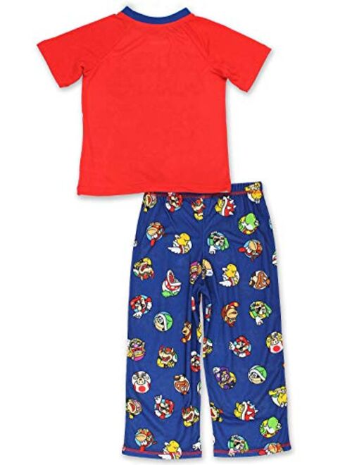 Komar Kids Nintendo Super Mario Boys Pajamas (Little Kid/Big Kid)