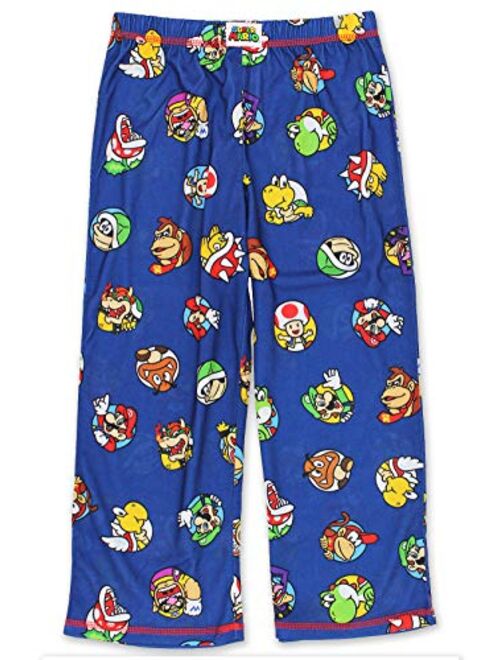 Komar Kids Nintendo Super Mario Boys Pajamas (Little Kid/Big Kid)