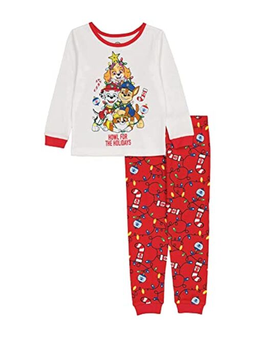 Nickelodeon Kids' Paw Patrol 2-Piece Snug-fit Cotton Pajama Set