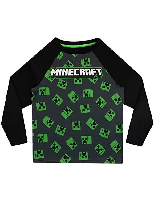 Minecraft Boys' Creeper Pajamas