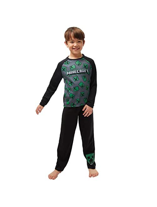 Minecraft Boys' Creeper Pajamas