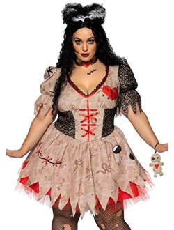 Women's Deadly Voodoo Doll Halloween Costume