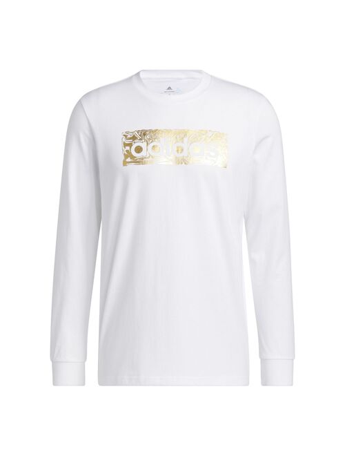 Men's adidas Liquid Foil Linear Graphic Tee