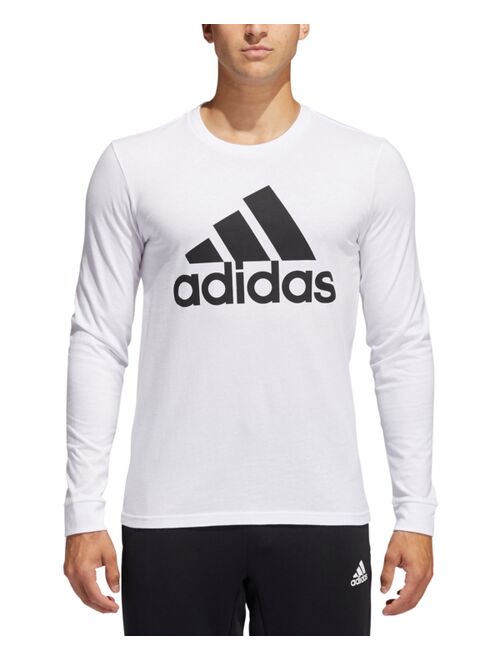 ADIDAS Men's Logo Long-Sleeve T-Shirt