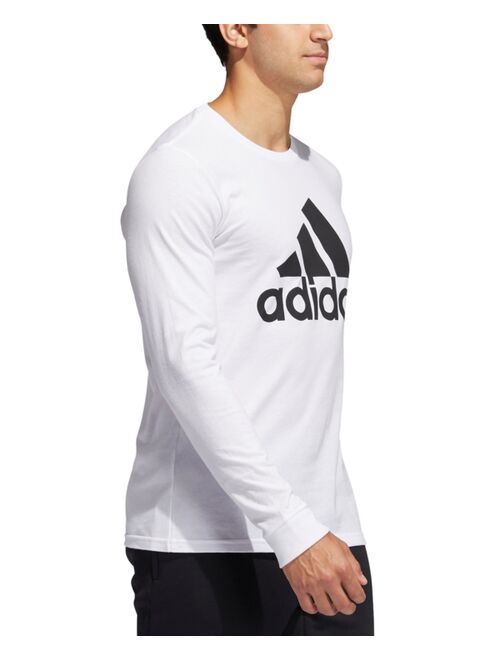 ADIDAS Men's Logo Long-Sleeve T-Shirt