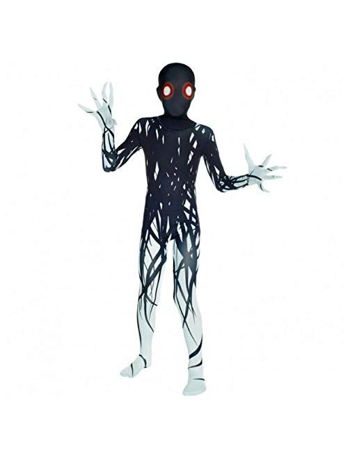 Morphsuits Boys Scary Halloween Costume For Kids Zalgo Slenderman Rake Bodysuit Skinsuit Boys Girls