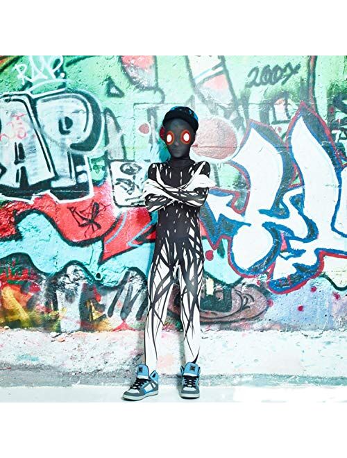 Morphsuits Boys Scary Halloween Costume For Kids Zalgo Slenderman Rake Bodysuit Skinsuit Boys Girls