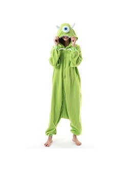 Beauty Shine Unisex Adult Cartoon Costume Halloween Christmas Onesies Plush Cosplay Pajamas