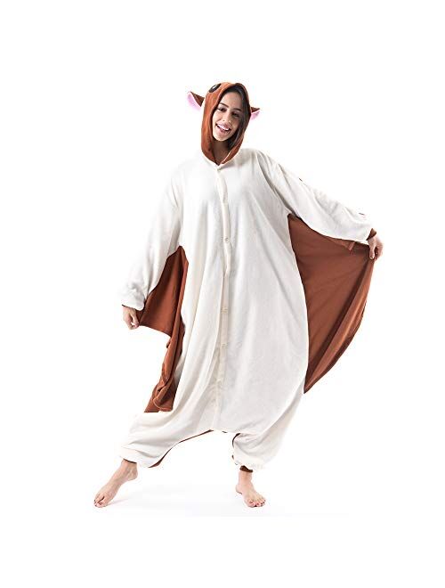 Beauty Shine Unisex Adult Cartoon Costume Halloween Christmas Onesies Plush Cosplay Pajamas