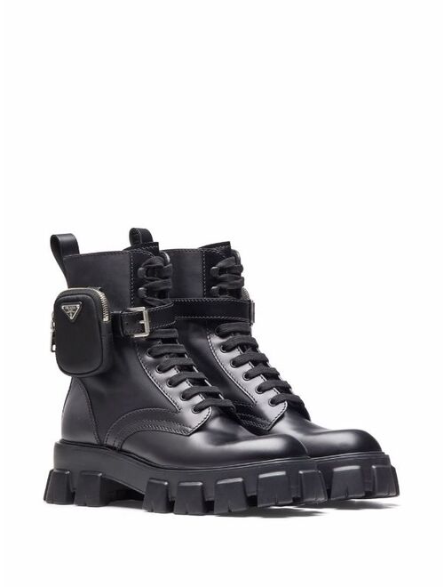 Prada Monolith ankle boots