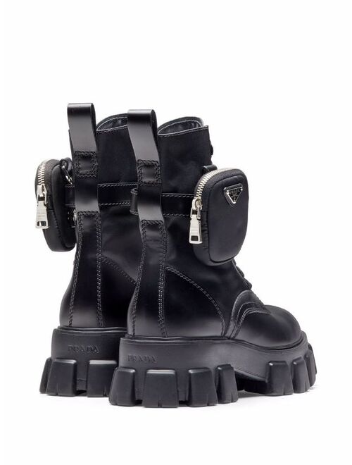 Prada Monolith ankle boots