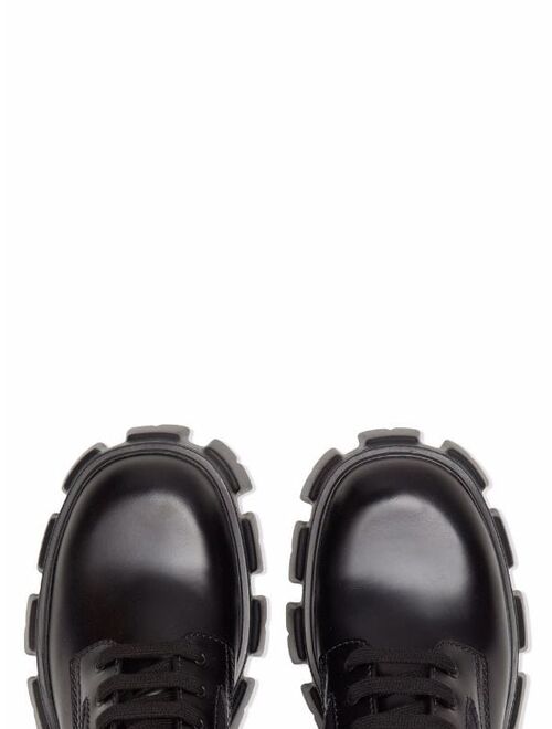 Prada Monolith ankle boots